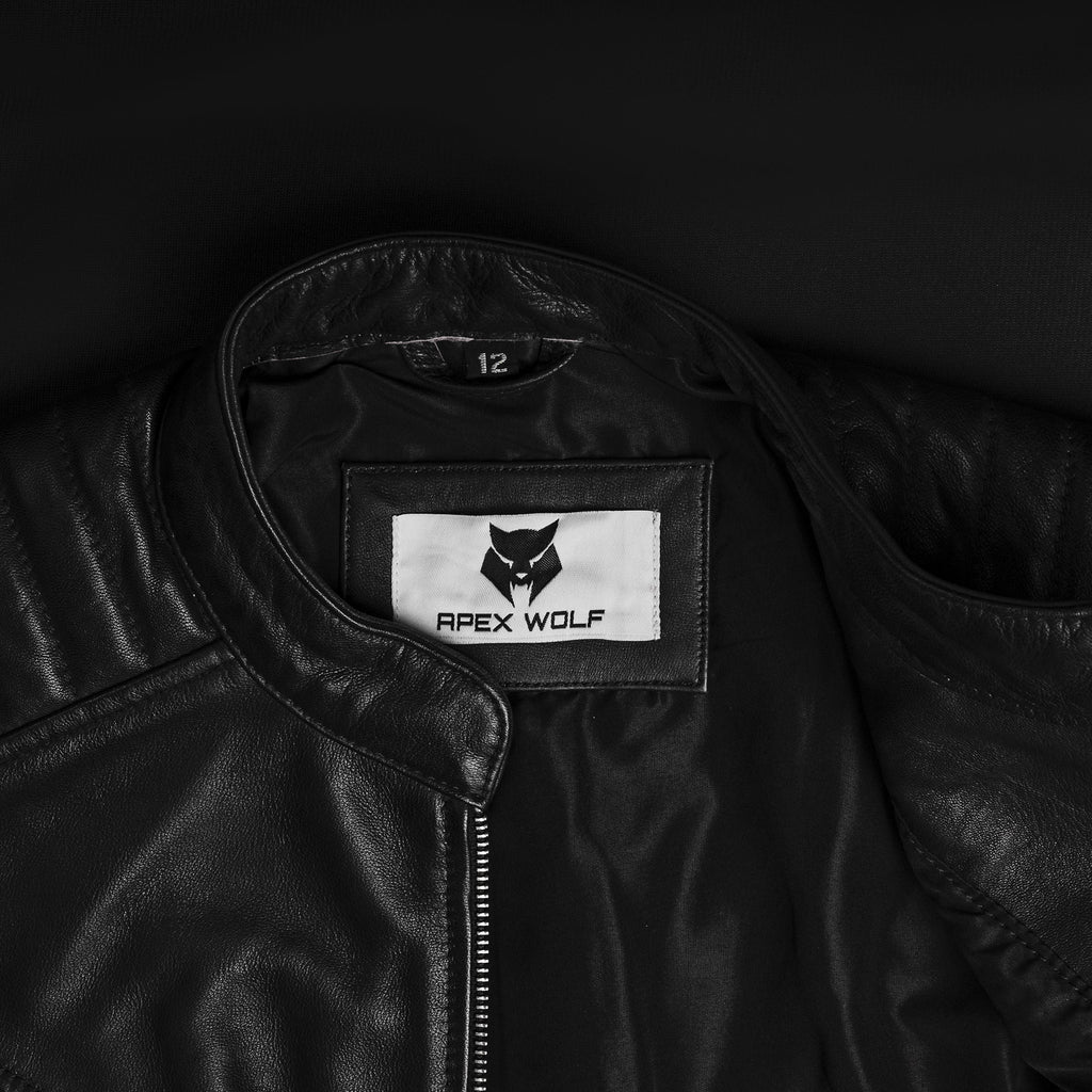 Valkyrie Black Leather Jacket