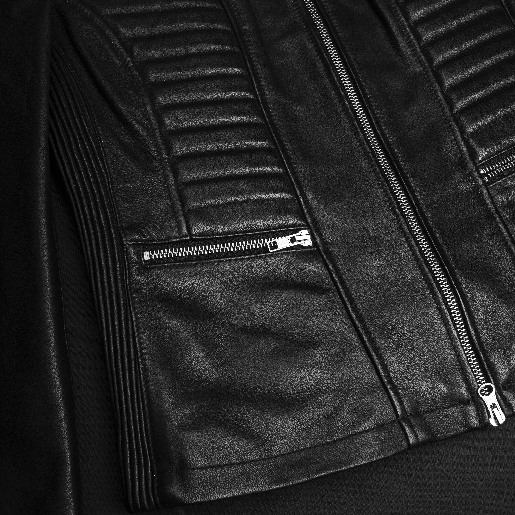 Valkyrie Black Leather Jacket