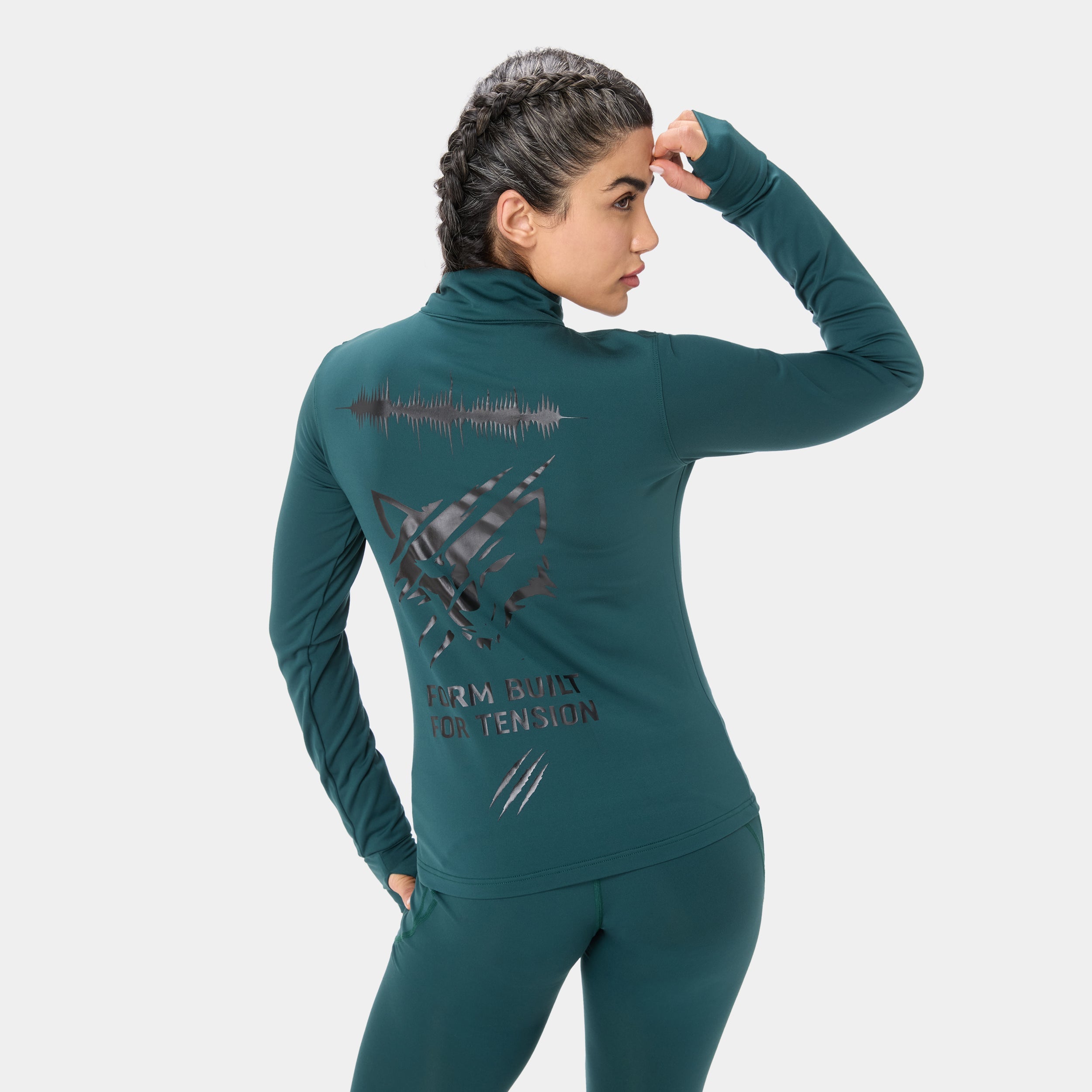 CTRLFORM_01 FULL ZIP TOP — ALPHA FOREST