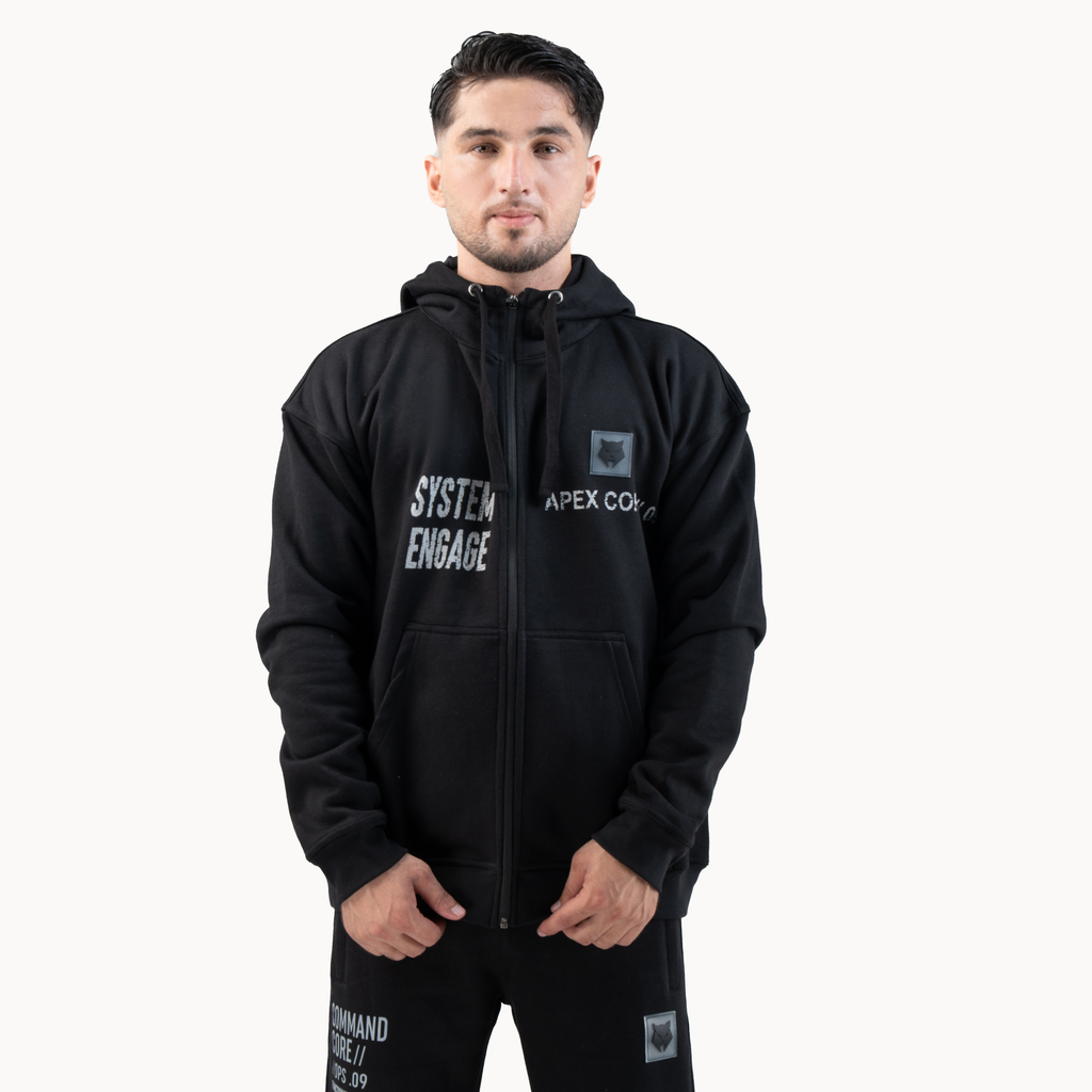 COMMAND CORE TOP — WAR BLACK