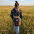Eternal Blossom 3/4-Length Coat