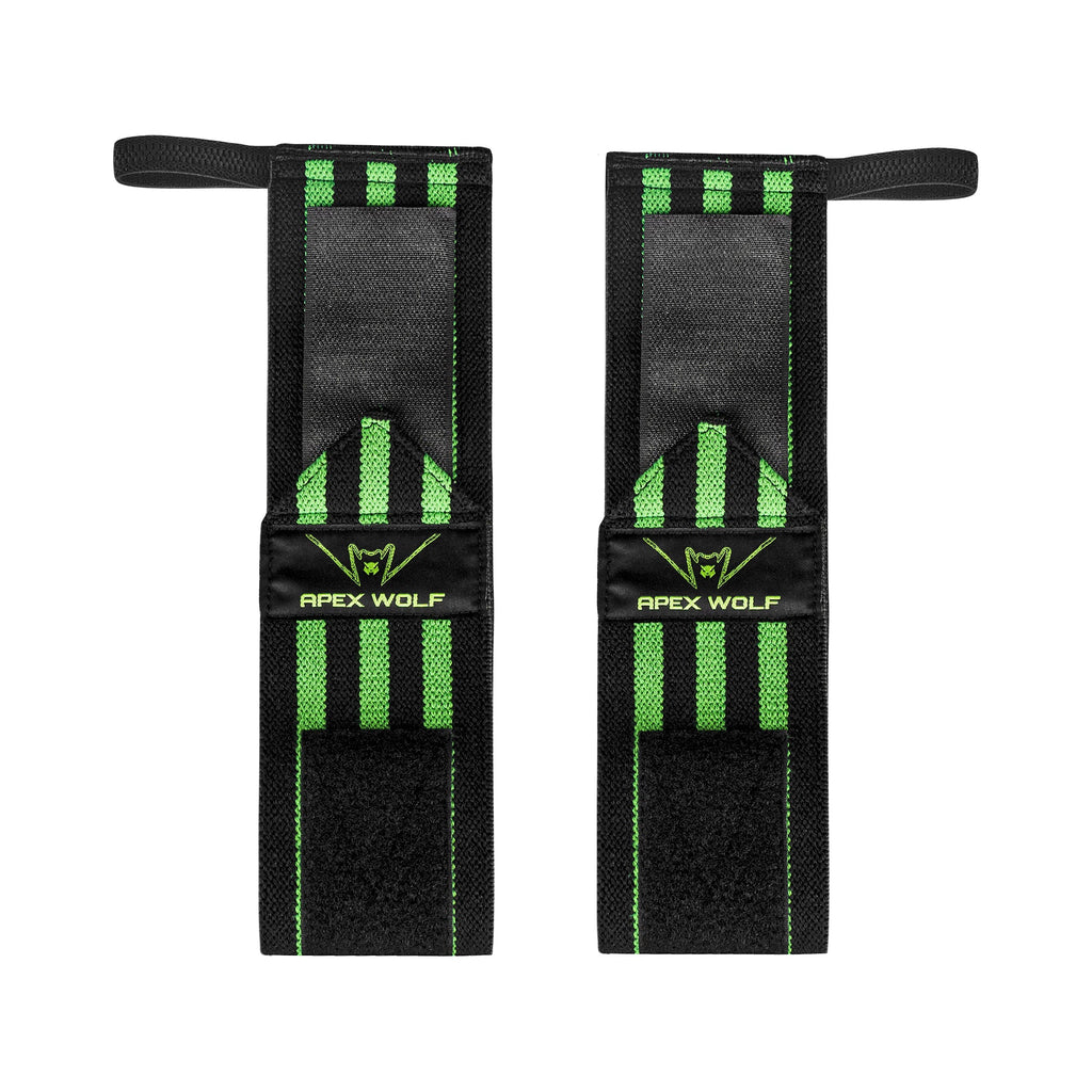 Battle Wrap Wrist Straps (Pair) – Green