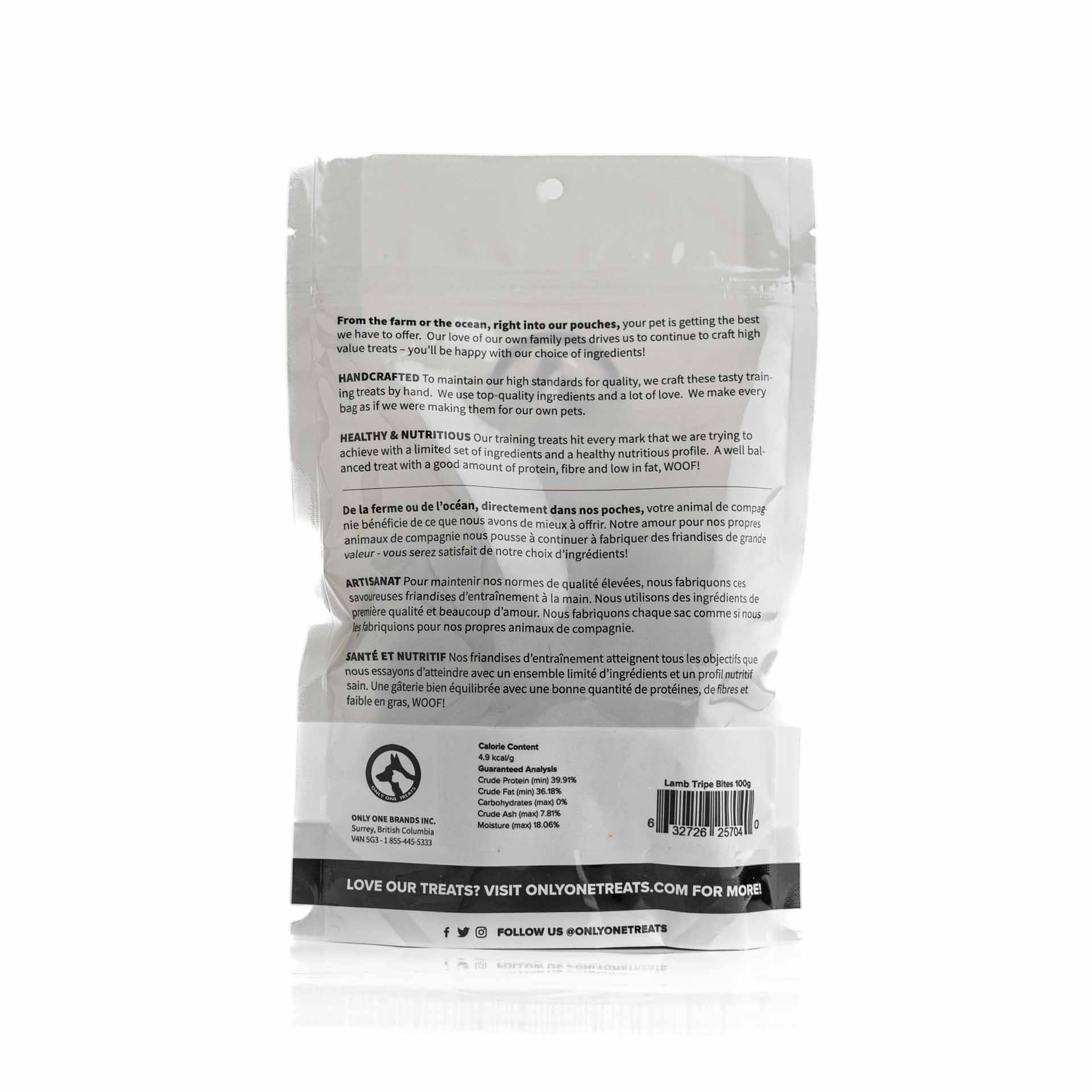 Lamb Tripe Bites 85g