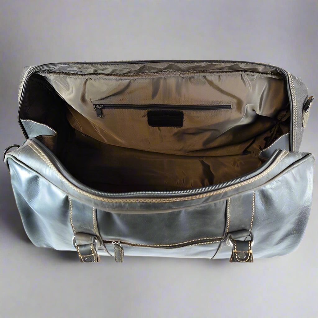 Greenwood Leather Weekend Travel Bag
