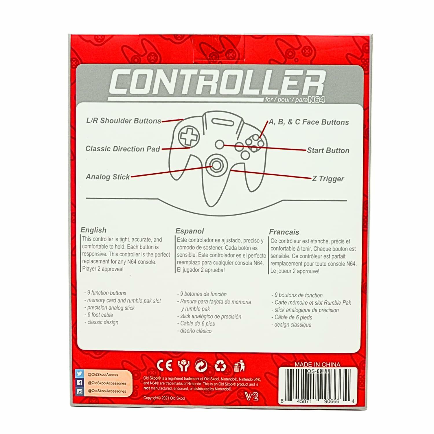 Controller for N64 Black
